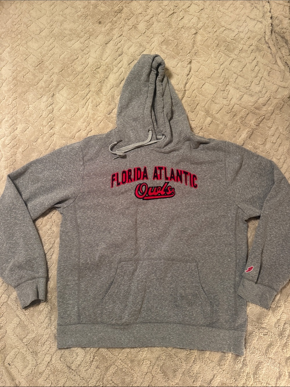 FAU Florida Atlantic Owls Gray Hoodie Sweatshirt XL